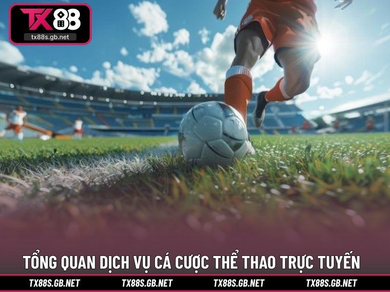 Tổng quan dịch vụ cá cược thể thao trực tuyến tại TX88
