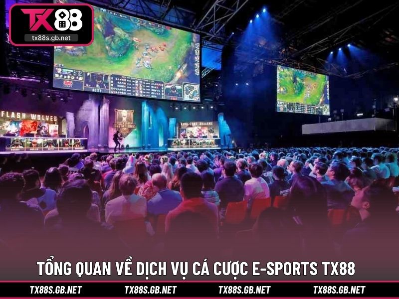 Tổng quan về dịch vụ cá cược e-sports TX88